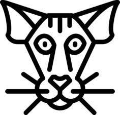 Peterbald Cat Vinyl Cutting Svg File, Free Vectors File